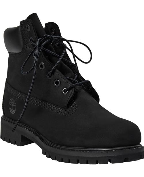 TIMBERLAND Timberland Premium 6 Inch Lace UP W Mand Black Snørestøvler Str 39,5 - hos Magasin