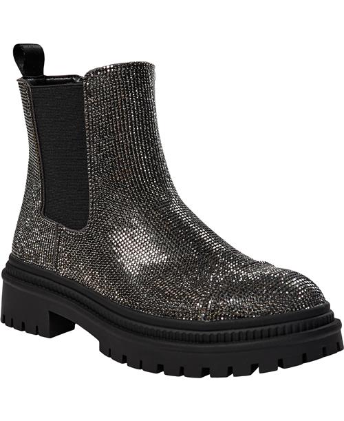 Steve Madden Moonlit Boots Kvinde Pewter Ankelstøvler Str 40 - hos Magasin