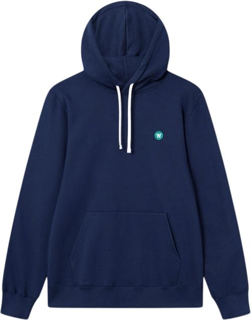 Wood Wood Ian Hoodie Gots Mand Navy Hoodies Str XS - Bomuld hos Magasin