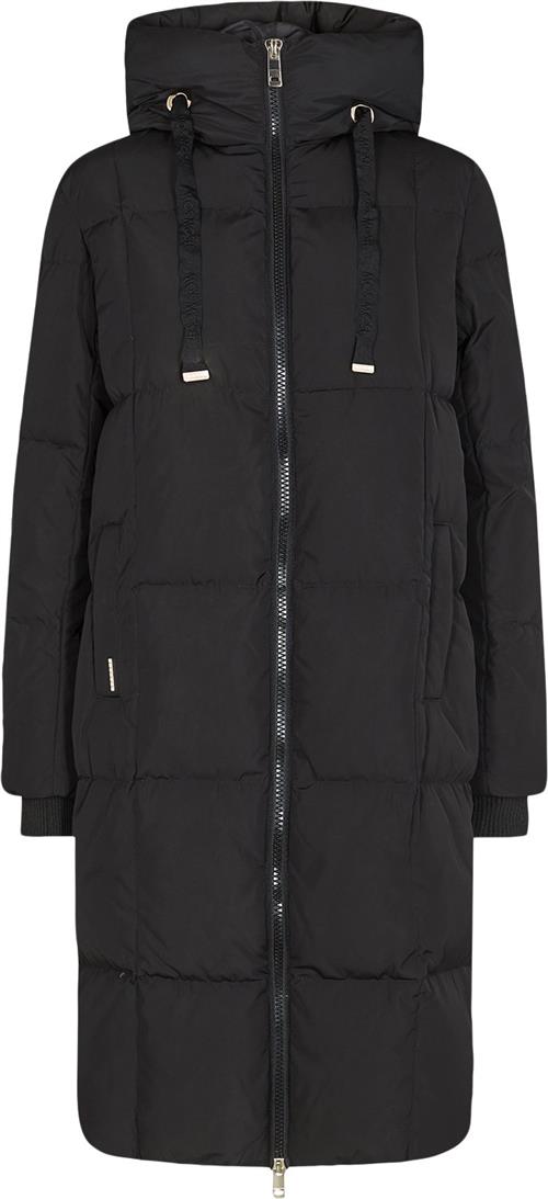 Mos Mosh Nova Square Down Coat Kvinde Black Dunjakker Str L - hos Magasin