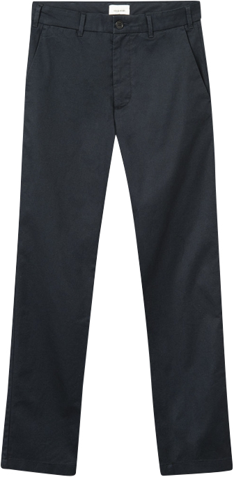 Wood Wood Marcus Light Twill Trousers Mand Blå Bukser Str 31 - Bomuld hos Magasin