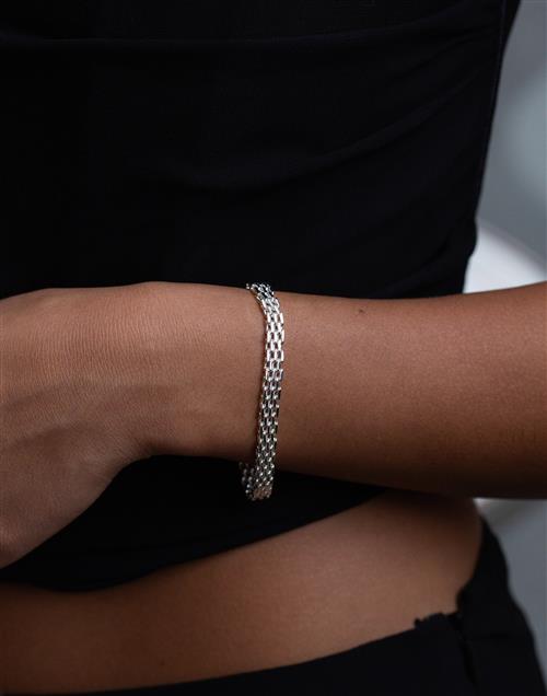 Muli Collection - Sølv - Meshlink Bracelet