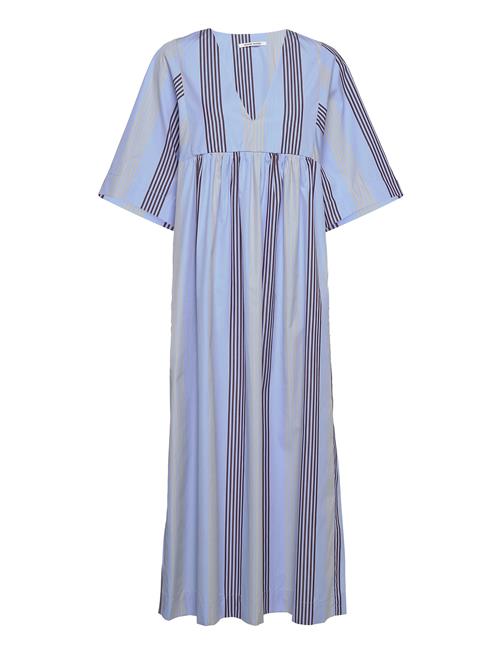 Wood Wood Sabine Poplin Stripe Dress Wood Wood Patterned