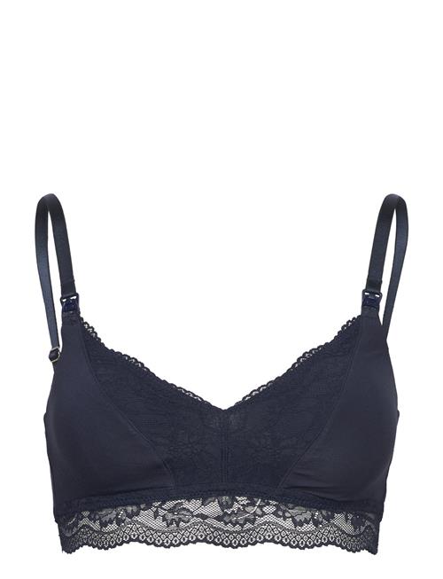 Lindex Nursing Bra Tencel Lace Lindex Navy