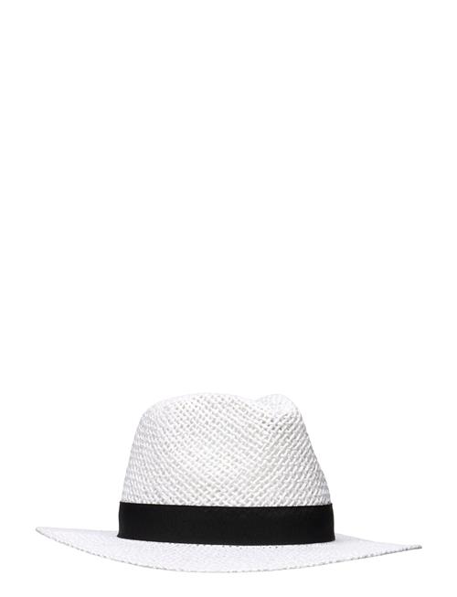 Se Lindex Straw Hat Fedora Lindex White ved Booztlet