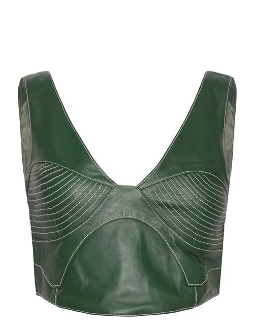 Hosbjerg Jody Leather Top Hosbjerg Green