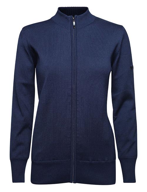 BACKTEE Ladies Windbreaker Full-Zip BACKTEE Navy