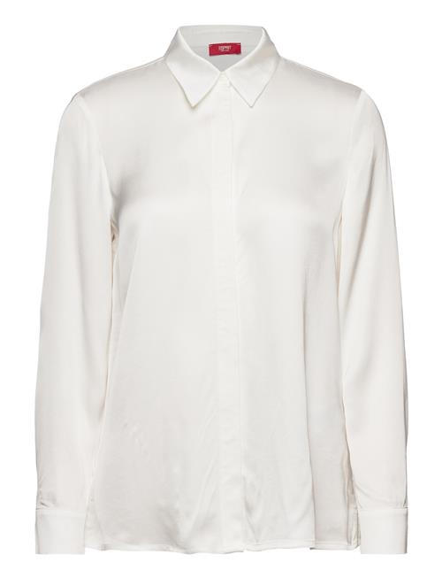 Se Esprit Casual Blouses Woven Esprit Casual White ved Booztlet