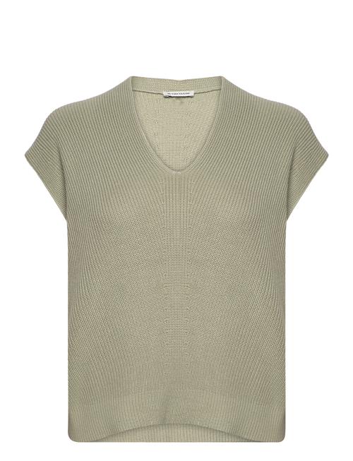 Tom Tailor Knit Sleeveless V-Neck Tom Tailor Green