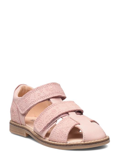 Wheat Macey Closed Toe Wheat Pink