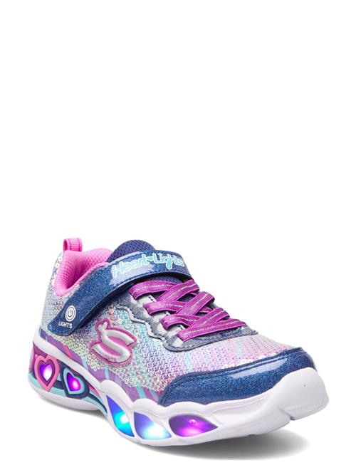 Skechers Girls Sweetheart Lights - Lets Shine Skechers Purple