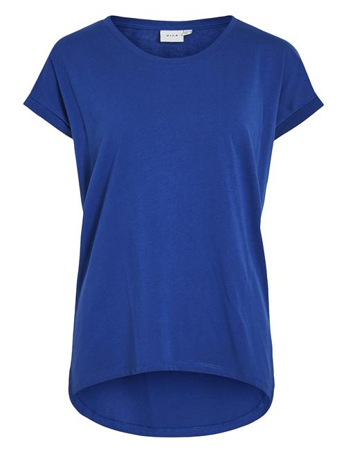 Se Vila Vidreamers New Pure T-Shirt-Noos Vila Blue ved Booztlet