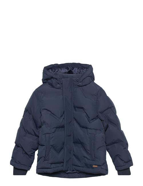 Se Minymo Jacket Quilted Minymo Navy ved Booztlet