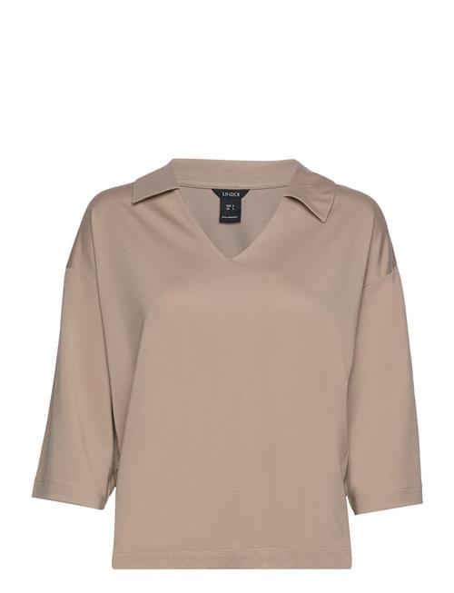 Se Lindex Top Cora Lindex Beige ved Booztlet