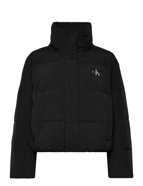 Calvin Klein Jeans Down Soft Touch Label Puffer Calvin Klein Jeans Black