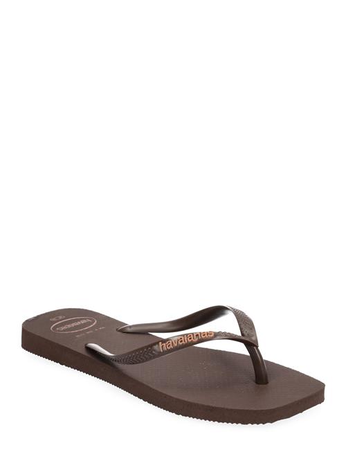 Hav. Square Logo Pop U Havaianas Brown