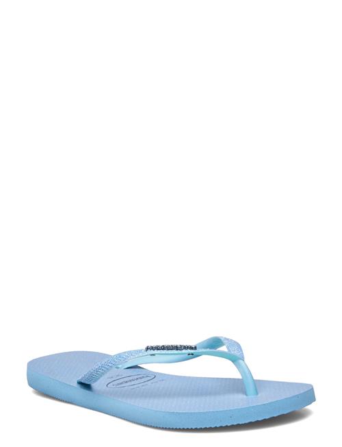 Hav. Slim Glitter Iridescent Havaianas Blue