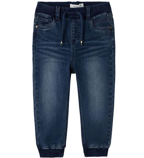 Se Name It Jeans - Fleece - NmmBen - Dark Blue Denim ved KidsWorld