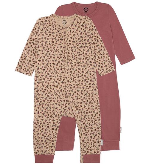 Se Mikk-Line Natdragt - 2-pak - Rose Brown ved KidsWorld