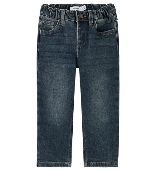 Se Name It Jeans - NmmSilas - Dark Blue Denim ved KidsWorld