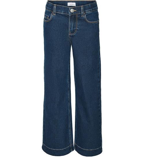 Se Vero Moda Girl Jeans - Wide - VmDaisy - Dark Blue Denim ved KidsWorld