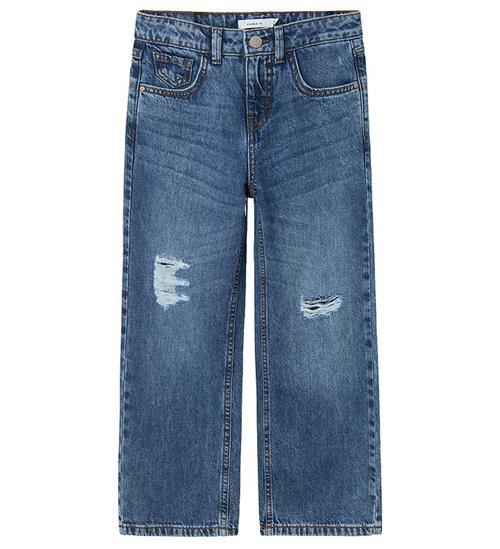 Se Name It Jeans - Noos - NkfRose - Dark Blue Denim ved KidsWorld