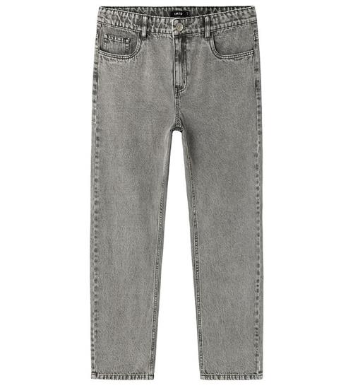 Se LMTD Jeans - NlmNeizza - Light Grey Denim/STONEWASH ved KidsWorld