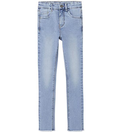 Se Name It Jeans - Noos - NkfPolly - Light Blue Denim ved KidsWorld