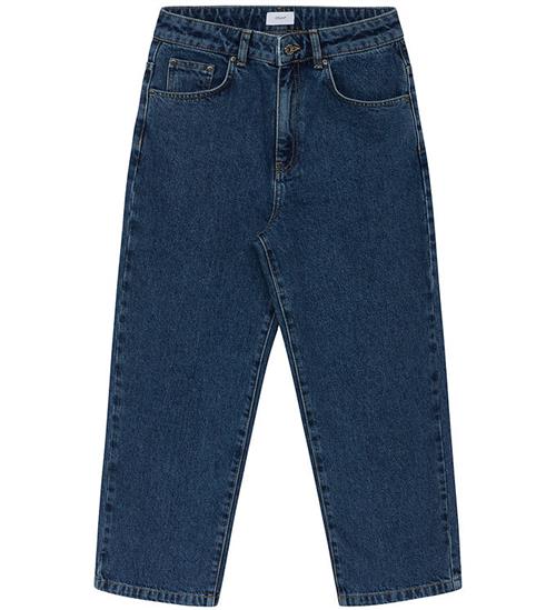 Se Grunt Jeans - Mighty Dark Blue Jeans - Dark Blue ved KidsWorld