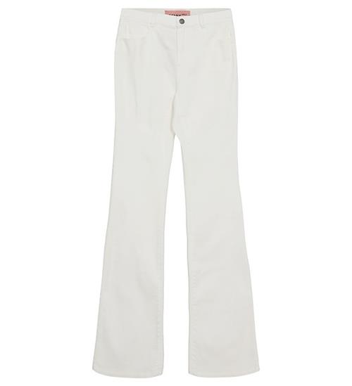 Se Designers Remix Jeans - Bennett Flare Jeans - Cream ved KidsWorld