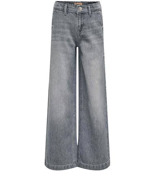 Kids Only Jeans - Noos - KogComet Wide Leg - Medium Grey Denim