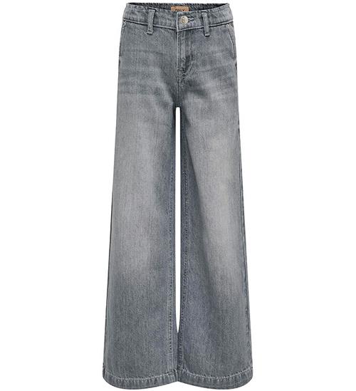 Kids Only Jeans - Noos - KogComet Wide Leg - Medium Grey Denim