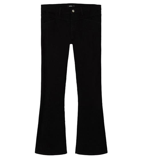 Se LMTD Jeans - NlfNece Bootcut - Black Denim ved KidsWorld