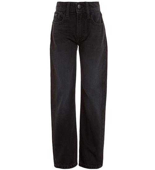 Se Calvin Klein Jeans - Regular Straight - Washed Black ved KidsWorld