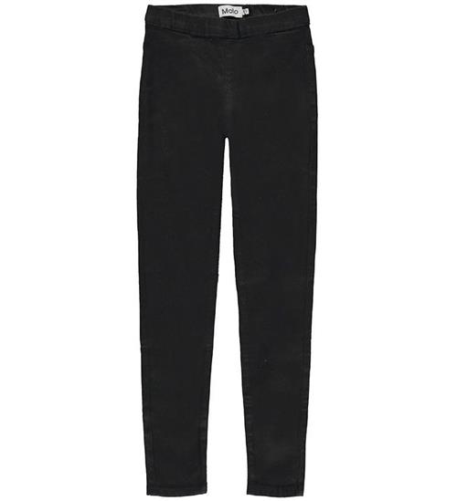 Se Molo Jeggings - April - Black ved KidsWorld