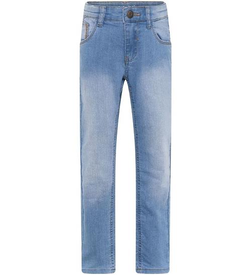 Se Minymo Jeans - Slim Fit - Light Dusty Blue ved KidsWorld