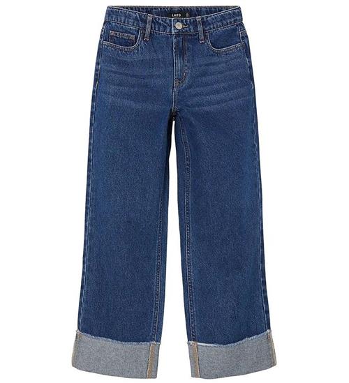 Se LMTD Jeans - NlfFizza - Dark Blue Denim ved KidsWorld