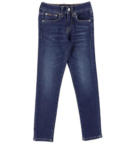 Se Polo Ralph Lauren Jeans - Aubrie - Navy ved KidsWorld