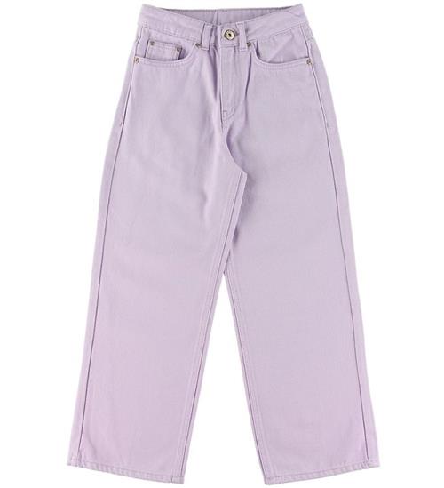 Se Grunt Jeans - Wide - Lavendel ved KidsWorld