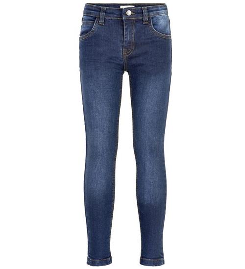 Se The New Jeans - Oslo Super Slim - MÃ¸rkeblÃ¥ Denim ved KidsWorld