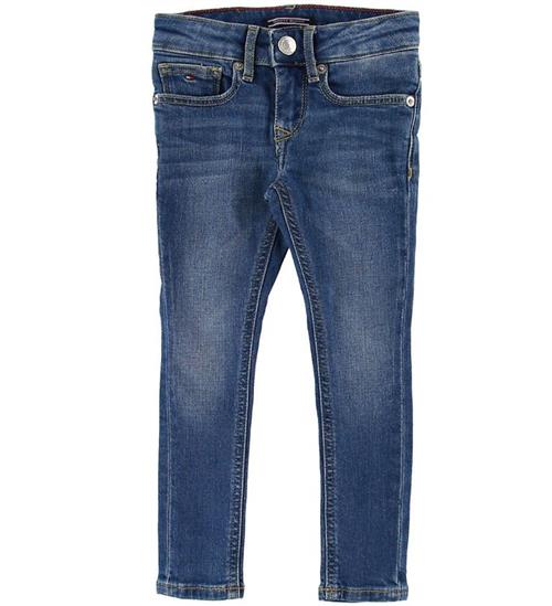 Se Tommy Hilfiger Jeans - Nora Skinny - Lys Denim ved KidsWorld