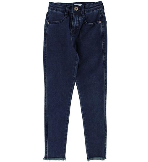 Se Grunt Jeans - Jegging - Navy ved KidsWorld