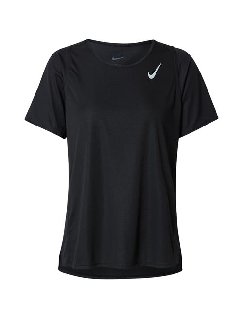 NIKE Funktionsbluse  sort / hvid