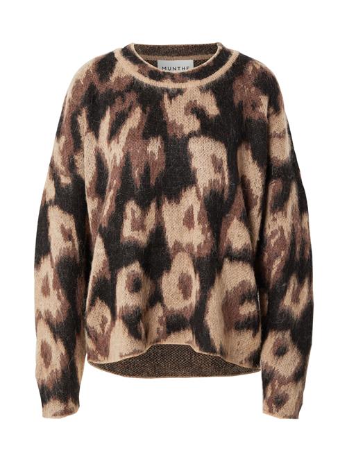 Munthe Pullover 'TOLLA'  beige / brun / choko