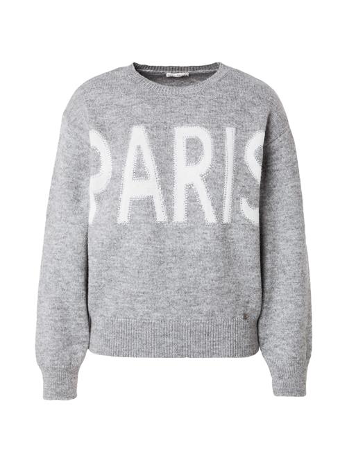 Se Key Largo Pullover 'FRANCE'  grå-meleret / offwhite ved About You