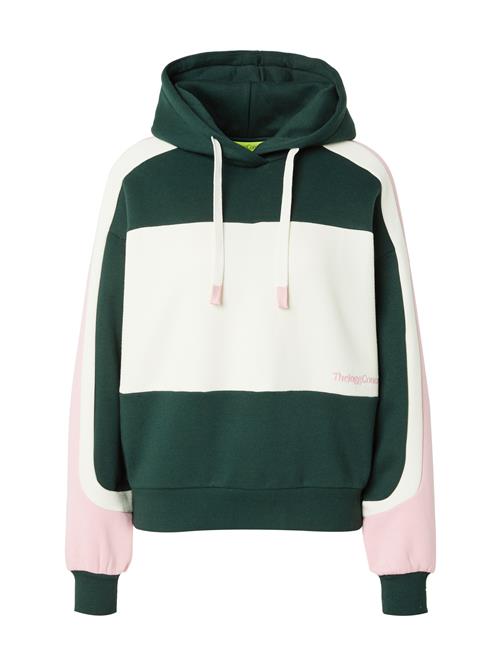 The Jogg Concept Sweatshirt 'SAGE'  gran / lys pink / hvid