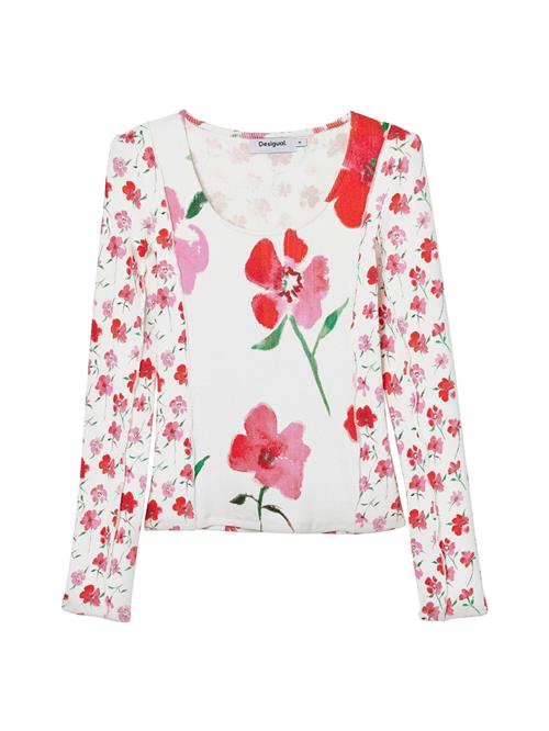 Se Desigual Shirts  grøn / pink / hvid ved About You