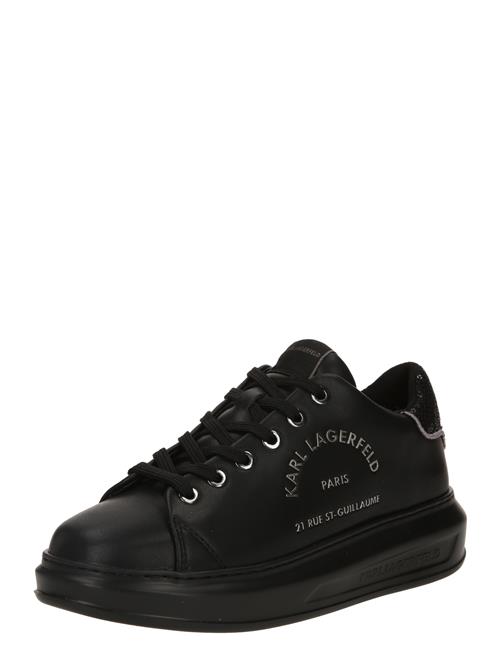 Karl Lagerfeld Sneaker low 'KAPRI Maison'  sort / sølv