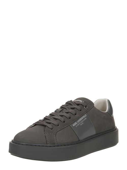 Se Karl Lagerfeld Sneaker low 'MAXI KUP'  lysegrå / mørkegrå ved About You