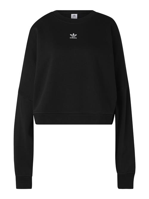 Se ADIDAS ORIGINALS Sweatshirt 'Essentials'  sort / hvid ved About You